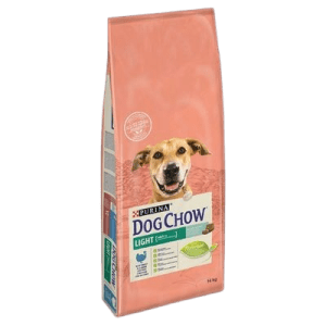 dog chow light peru 14kg para cao