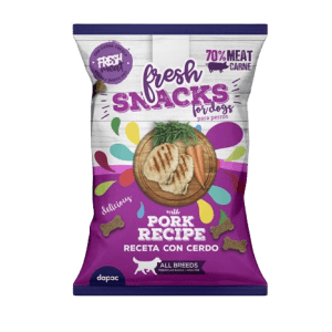 fresh snack porco para cao