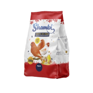 papa vermelha para passaros 300g