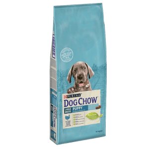 dog chow junior puppy large peru raçao seca 14kg