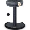 arranhador preto com cama 51cm
