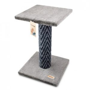 arranhador pequeno cinzento 44cm