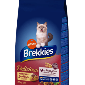 brekkies gato delice carne raçao seca 20kg