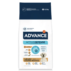 advance cão ração seca labrador frango 11.5kg
