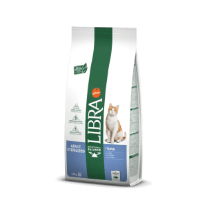 libra gato adulto esterilizado atum raçao seca 12kg