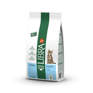 libra gato kitten frango raçao seca 1,5kg