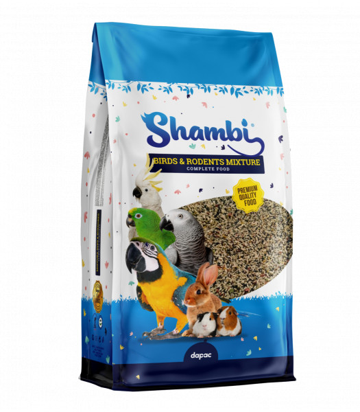 mistura passaros canarios com aveia shambi 1kg